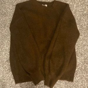 Brown oversized  sweater